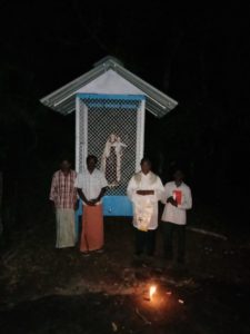 Blessing Shrine at Carmalamathamala on 16.07.2018
